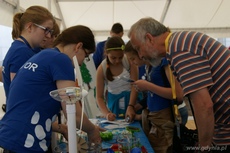Piknikowe stanowisko Centrum Nauki EXPERYMENT w Gdyni, fot. Centrum Nauki EXPERYMENT w Gdyni