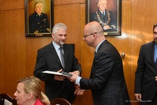 IX Sesja Rady Miasta w Akademii Marynarki Wojennej na Oksywiu, fot. Krzysztof Miłosz AMW