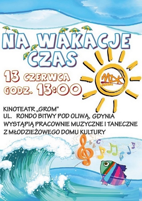 Na wakacje czas