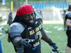 Drugi półfinał Topligii na stadionie Narodowym Rugby Seahawks Gdynia - Primacol Lowlanders Białystok, fot. Jacek Stańczak