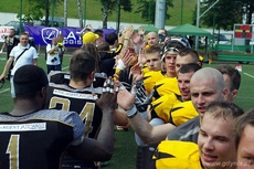 Drugi półfinał Topligii na stadionie Narodowym Rugby Seahawks Gdynia - Primacol Lowlanders Białystok, fot. Jacek Stańczak