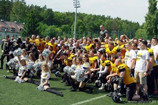 Drugi półfinał Topligii na stadionie Narodowym Rugby Seahawks Gdynia - Primacol Lowlanders Białystok, fot. Jacek Stańczak