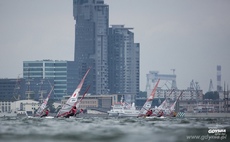 Mistrzostwa świata juniorów w olimpijskiej klasie RS:X na Volvo Gdynia Sailing Days 2015, fot. Robert Hajduk