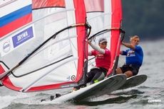 Mistrzostwa świata juniorów w olimpijskiej klasie RS:X na Volvo Gdynia Sailing Days 2015, fot. Robert Hajduk