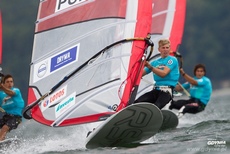 Mistrzostwa świata juniorów w olimpijskiej klasie RS:X na Volvo Gdynia Sailing Days 2015, fot. Robert Hajduk
