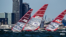 Mistrzostwa świata juniorów w olimpijskiej klasie RS:X na Volvo Gdynia Sailing Days 2015, fot. Robert Hajduk