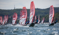 Mistrzostwa świata juniorów w olimpijskiej klasie RS:X na Volvo Gdynia Sailing Days 2015, fot. Robert Hajduk
