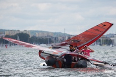 Mistrzostwa świata juniorów w olimpijskiej klasie RS:X na Volvo Gdynia Sailing Days 2015, fot. Robert Hajduk
