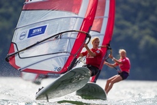 Mistrzostwa świata juniorów w olimpijskiej klasie RS:X na Volvo Gdynia Sailing Days 2015, fot. Robert Hajduk