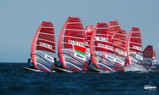 Mistrzostwa świata juniorów w olimpijskiej klasie RS:X na Volvo Gdynia Sailing Days 2015, fot. Robert Hajduk