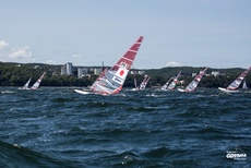 Mistrzostwa świata juniorów w olimpijskiej klasie RS:X na Volvo Gdynia Sailing Days 2015, fot. Robert Hajduk