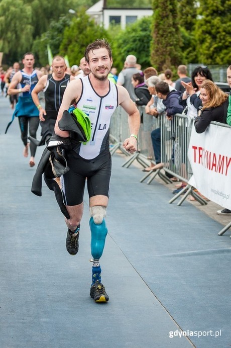 Jasiek Mela podczas Herbalife IRONMAN 70.3 Gdynia / fot. gdyniasport.pl