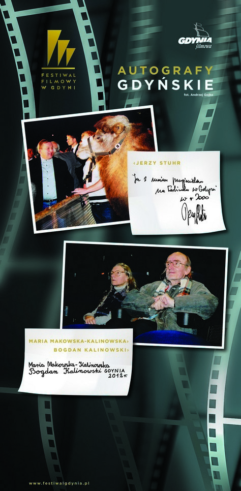 Gdyńskie autografy - plenerowa wystawa fotografii z okazji 40 Festiwalu Filmowego w Gdyni