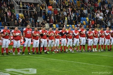Polscy futboliści pokonali Belgów na Stadionie Miejskim w Gdyni, fot. Michał Puszczewicz
