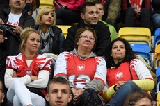 Polscy futboliści pokonali Belgów na Stadionie Miejskim w Gdyni, fot. Michał Puszczewicz