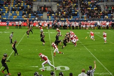 Polscy futboliści pokonali Belgów na Stadionie Miejskim w Gdyni, fot. Michał Puszczewicz