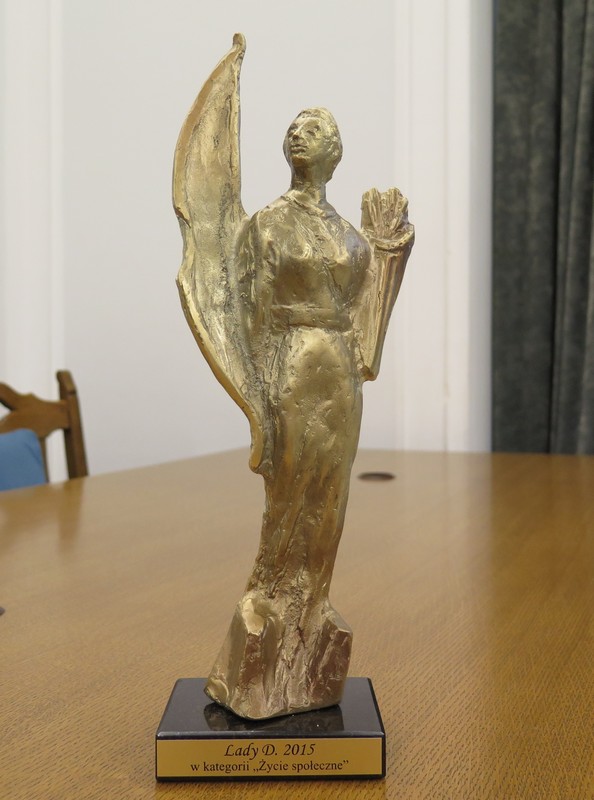 Statuetka Lady D. / fot. Agnieszka Kamińska