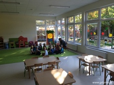 Nowa sala w rozbudowanej i wyremontowanej placówce w Zespole Wczesnej Edukacji nr 1 przy ulicy Wiczlińskiej 33, fot. Michał Guć
