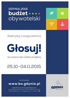 Głosuj na projekty w ramach budżetu obywatelskiego Gdynia 2015