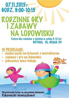 Rodzinne gry i zabawy na lodowisku