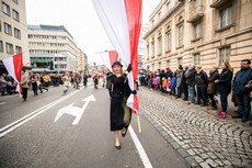 Parada z okazji 97. Gdyńskich Urodzin Niepodległej, fot. Karol Stańczak