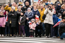 Parada z okazji 97. Gdyńskich Urodzin Niepodległej, fot. Karol Stańczak