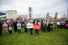 Publiczność na koncercie pieśni patriotycznych na pl. Grunwaldzkim, fot. Karol Stańczak