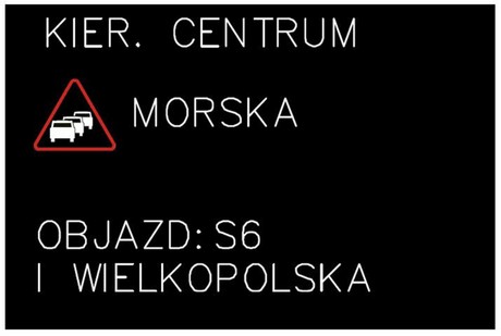 W przypadku gdy koniecznym jest skorzystanie z objazdów, TRISTAR wysyła jasne, konkretne sugestie