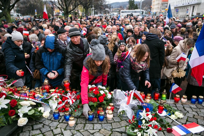Marsz Solidarności przeszedł ulicami Gdyni / fot. Karol Stańczak