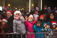Mikołajki 2015 na placu Grunwaldzkim, fot. Karol Stańczak