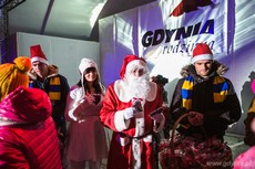 Mikołajki 2015 na placu Grunwaldzkim, fot. Karol Stańczak
