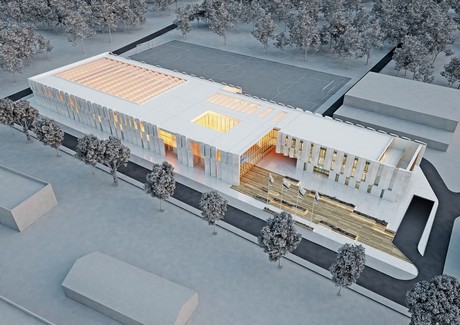 Wizualizacja pływalni olimpijskiej