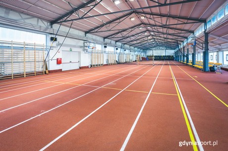 Hala Lekkoatletyczna po remoncie, fot. gdyniasport.pl