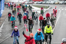 Rowerowy przejazd z gdańsko-sopockiej Ergo Areny do Muzeum Emigracji, fot. Karol Stańczak
