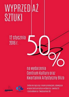Wyprzedaż Sztuki 2016 w Centrum Kultury