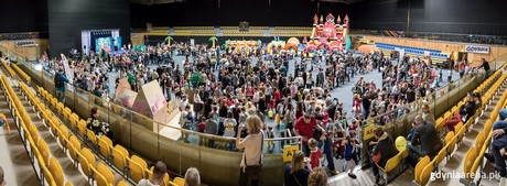 Bal karnawałowy dla dzieci w Gdynia Arena, fot. gdyniasport.pl