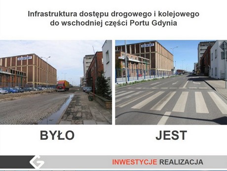 Infrastruktura dostępu drogowego i kolejowego do wschodniej części Portu Gdynia