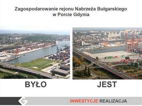 Zagospodarowanie rejonu Nabrzeża Bułgarskiego w Porcie Gdynia