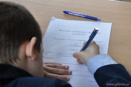 Półfinały konkursu wiedzy o Gdyni dla uczniów Gdynia - moja mała ojczyzna, fot. Dorota Nelke