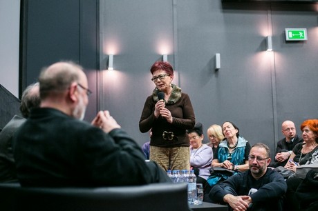 Spotkanie z Ernestem Bryllem w Gdyńskim Centrum Filmowym, fot. Karol Stańczak