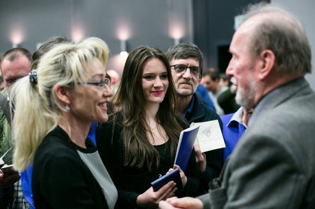 Spotkanie z Ernestem Bryllem w Gdyńskim Centrum Filmowym, fot. Karol Stańczak