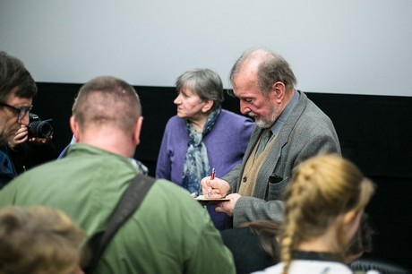 Spotkanie z Ernestem Bryllem w Gdyńskim Centrum Filmowym, fot. Karol Stańczak