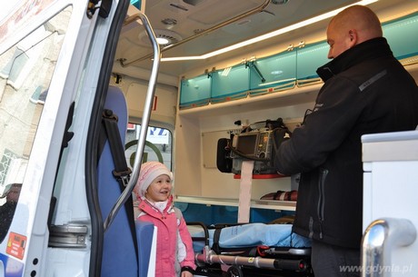 Wnętrze nowego ambulansu, fot. Dorota Patzer