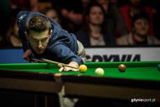 Mark Selby w finale Gdynia Open 2016, fot. gdyniasport.pl