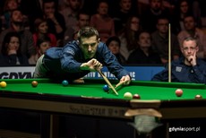 Mark Selby i Martin Gould w finale Gdynia Open 2016, fot. gdyniasport.pl
