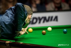 Mark Selby w finale Gdynia Open 2016, fot. gdyniasport.pl