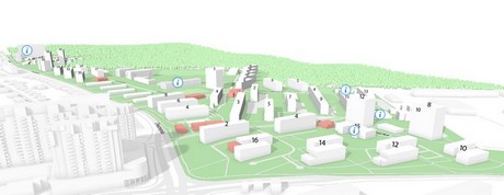 Trójwymiarowa mapa badanego obszaru na Witominie dołączona do ankiety