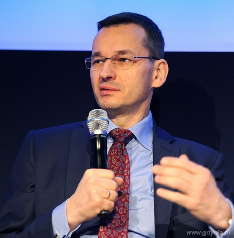 Wicepremier i Minister Rozwoju Mateusz Morawiecki na konferencji w Cannes, fot. Sylwia Ziemacka, Poland Today