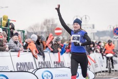 Trzecia na mecie Vaida Zusinaite, fot. gdyniasport.pl