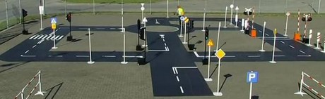 Wizualizacja miasteczka rowerowego – nagroda główna, źródło euroblask.pl